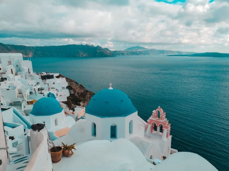 Winter Santorini