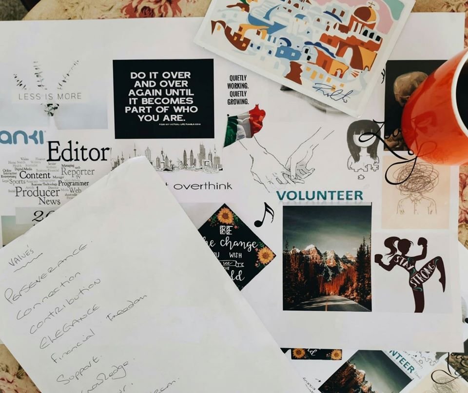 Vision Board Mini Adventure
